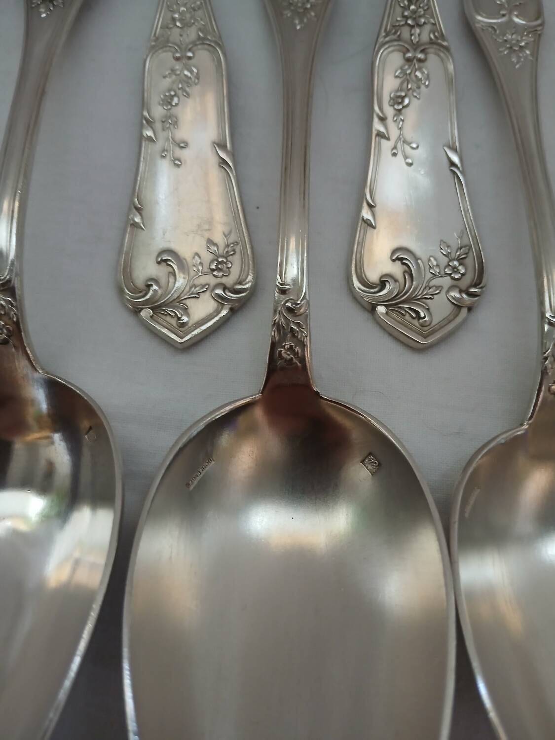 36 antique silver-plated cutlery sets "Boulenger"