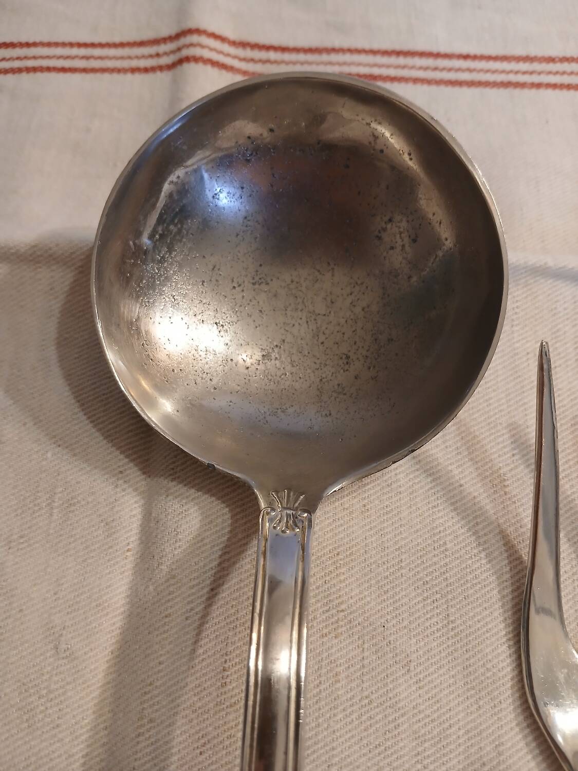 Antique flatware set for 51 place settings