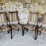 Set of 4 vintage teak chairs by R Huber-Co, circa 60's