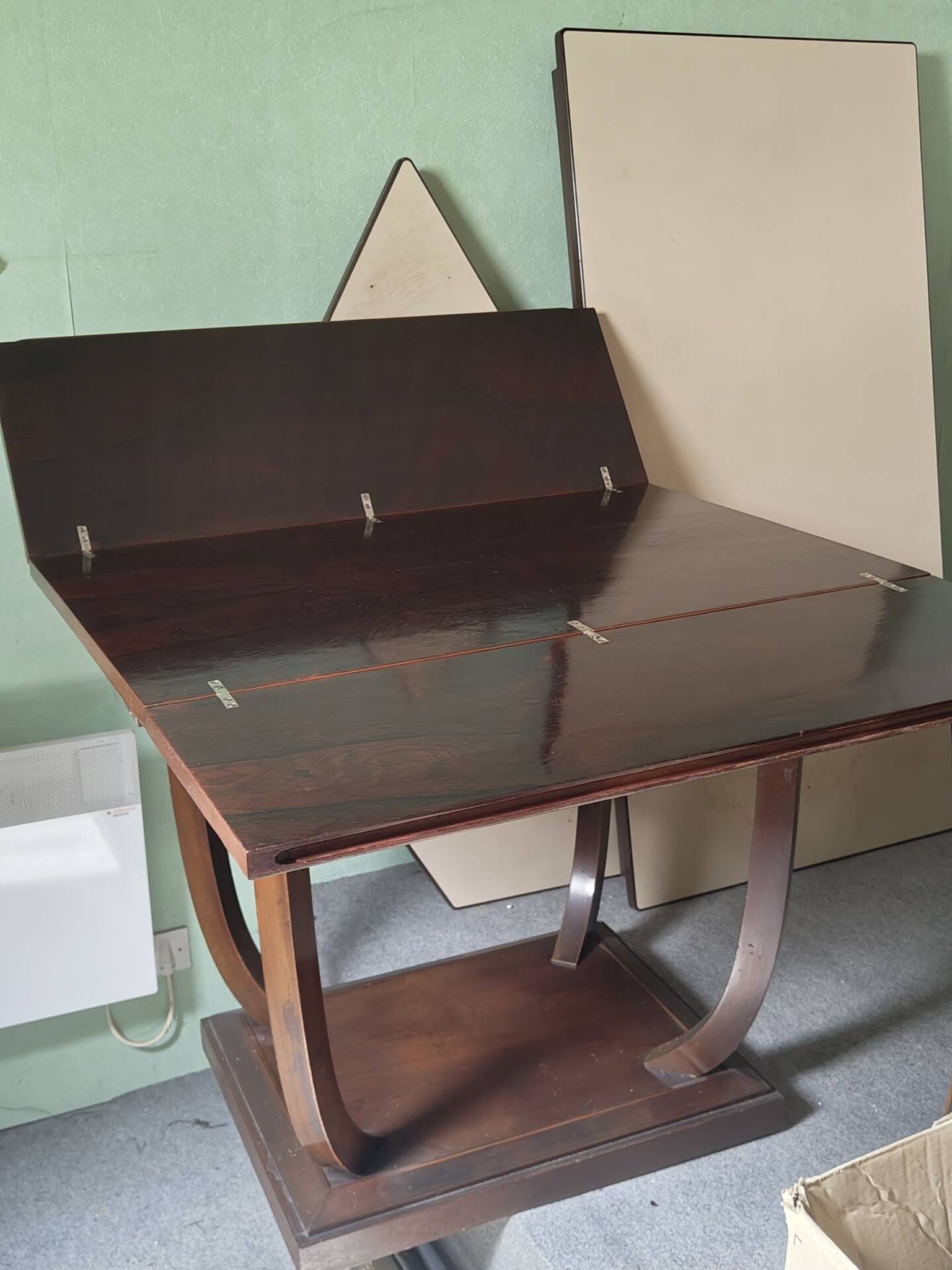 Folding side table Art Deco