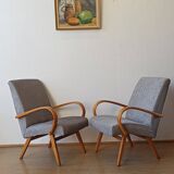 Fauteuils Mid-Century, 1960s, Set de 2.