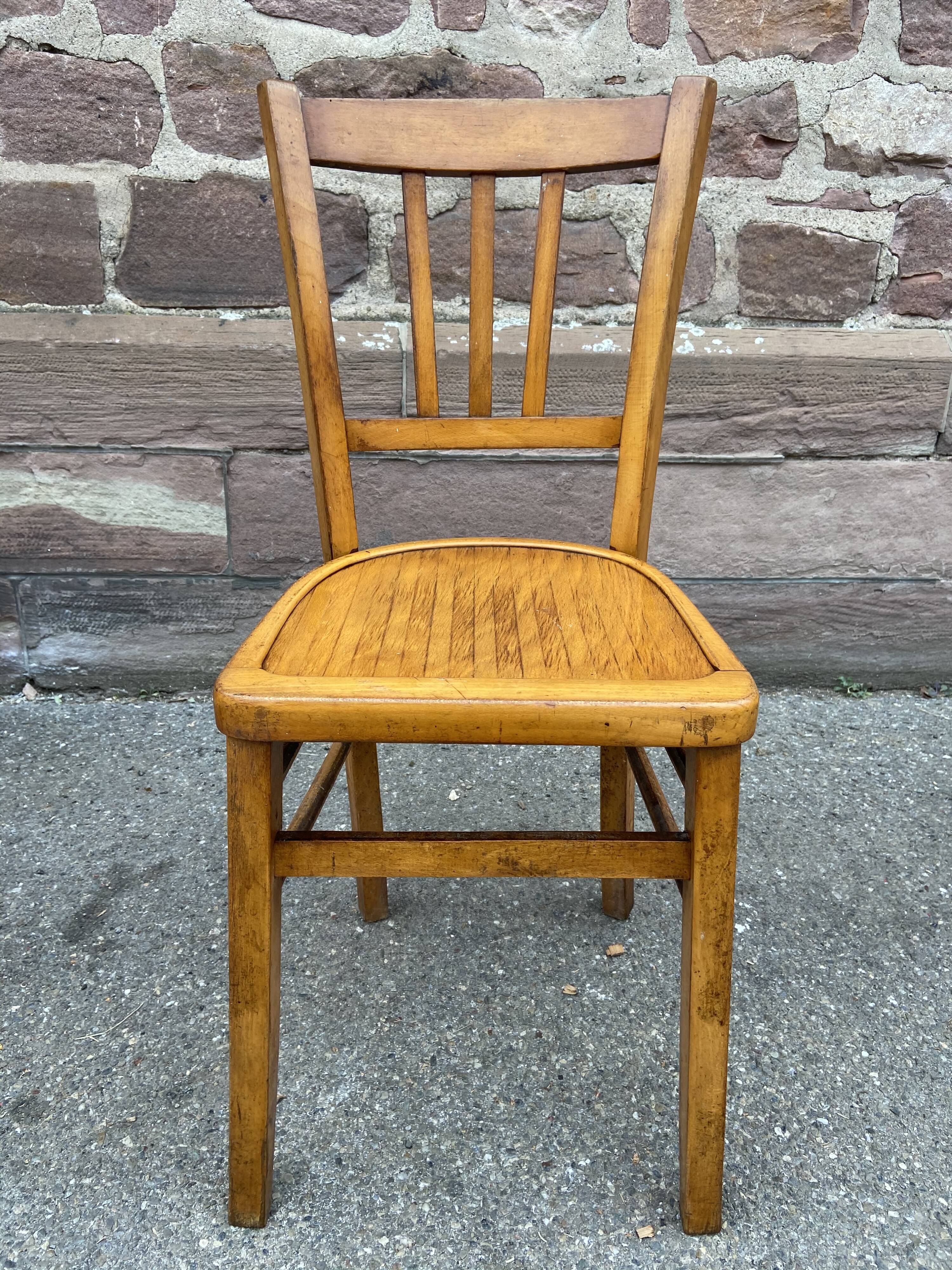 2 Bistro chairs baumann French bistro chair vintage