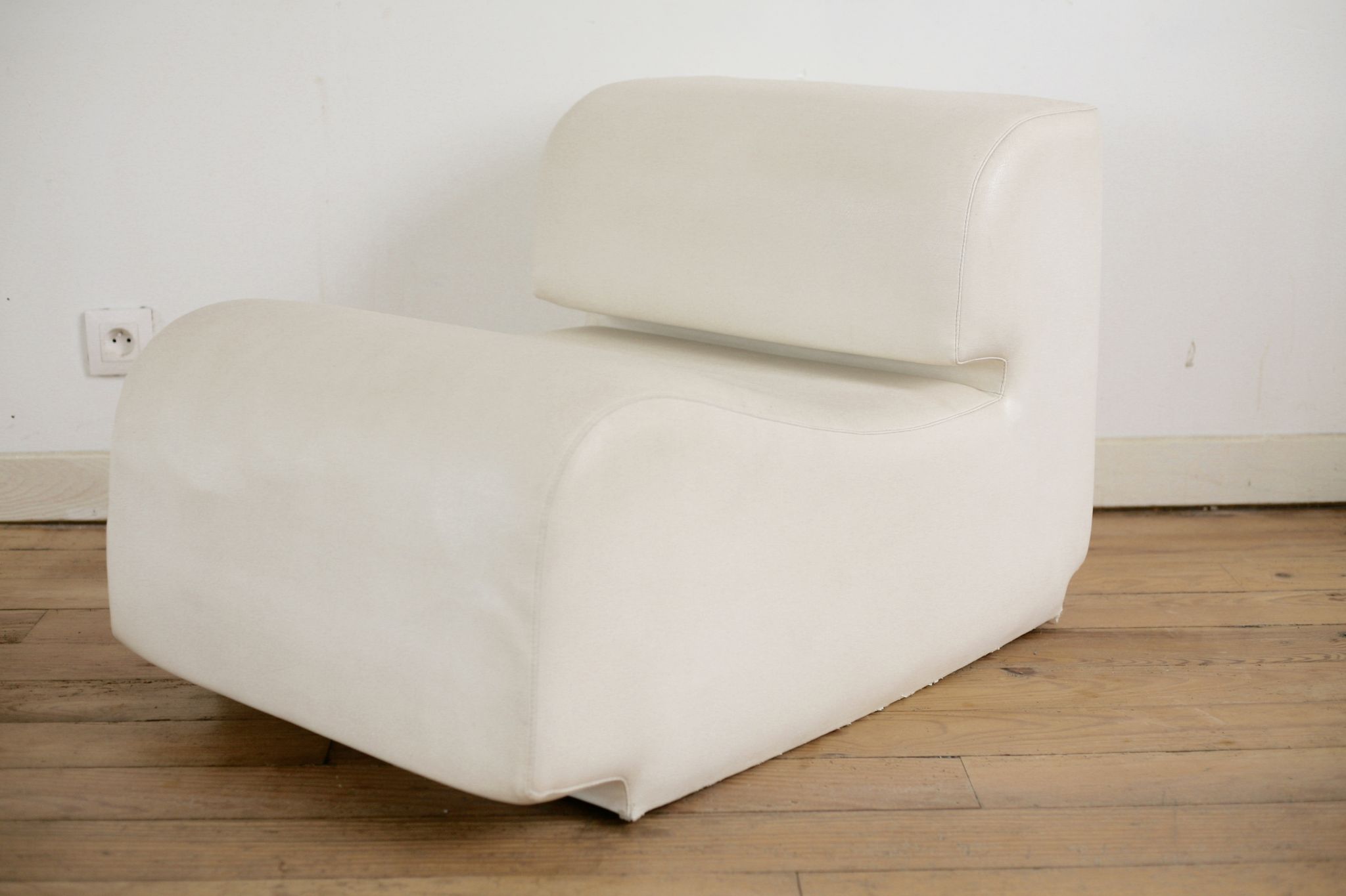 Cini Boeri chair Bobo model Arflex edition International Furniture Broadcast, Italy 1968