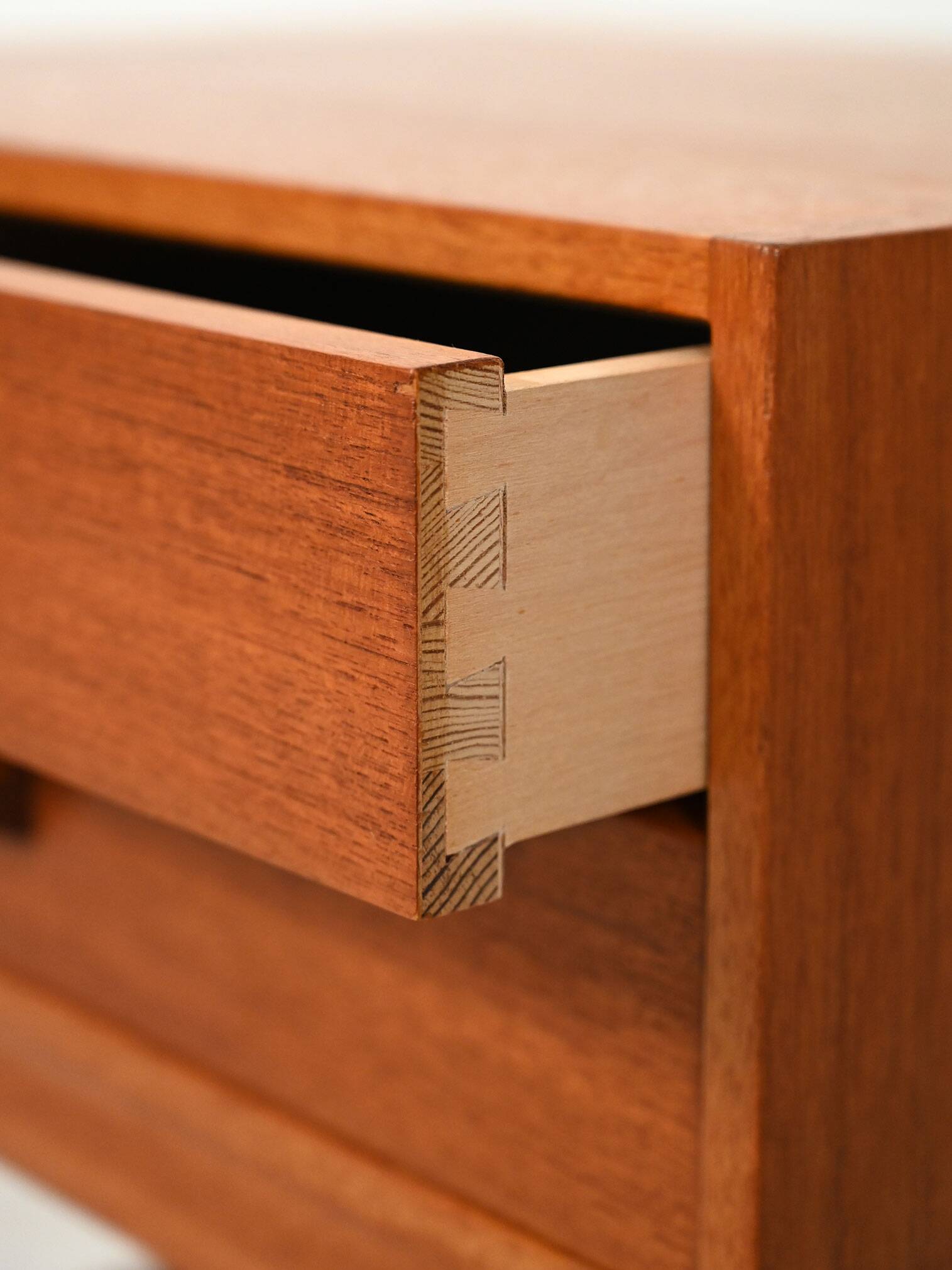 Scandinavian teak nightstand from the 1960s