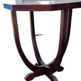 Small Octagonal Art Deco Pedestal Table