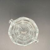 Faceted Glass Ice Bucket