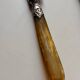 18 Wiskemann table knives in horn