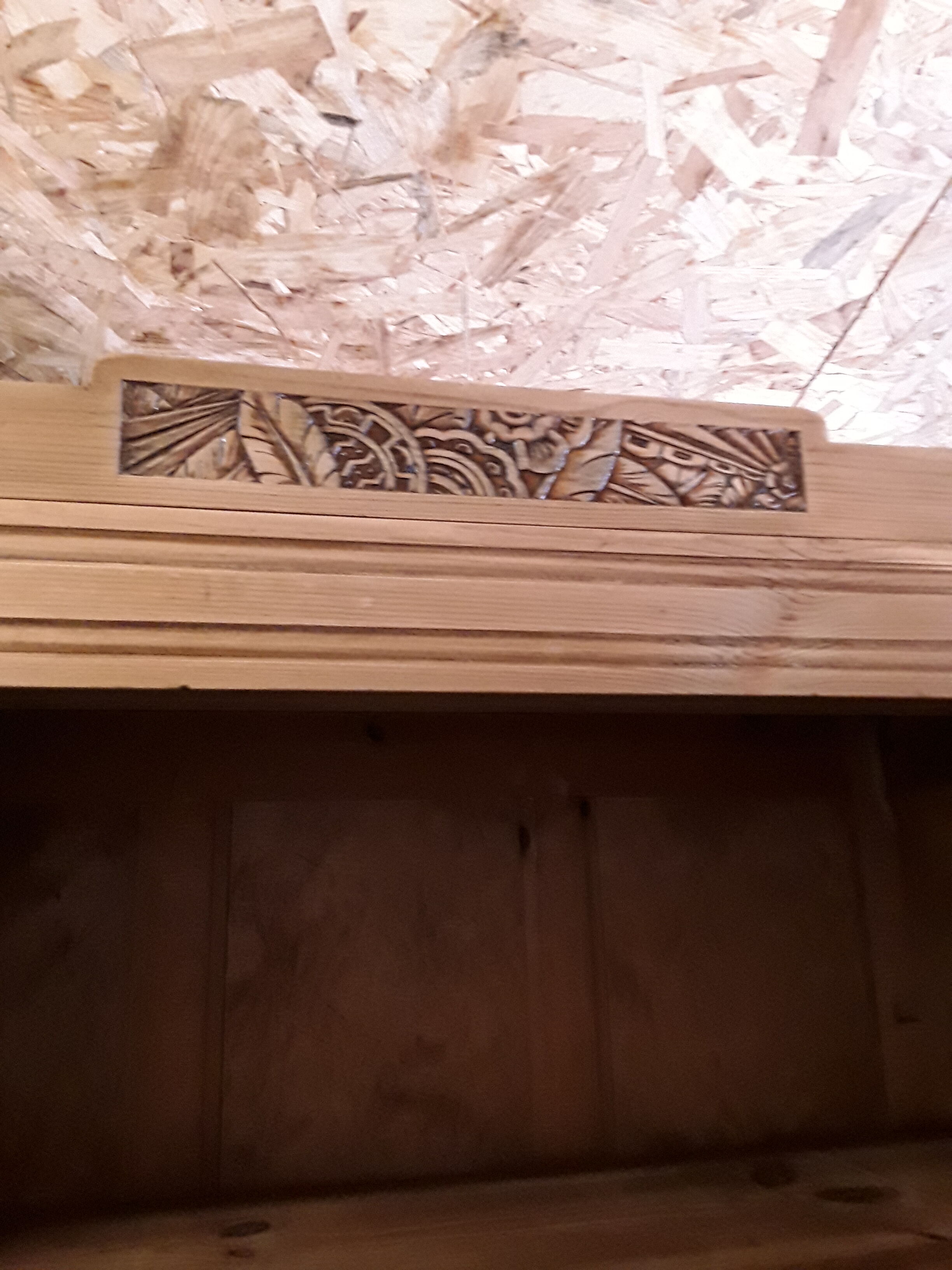 Relooked art deco wardrobe