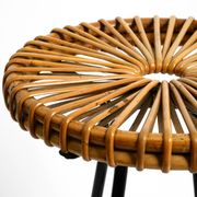 1960s bamboo bar stool by dirk van sliedregt for rohé noordwolde netherland