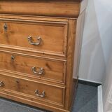 Grande commode en sapin style Louis philippe