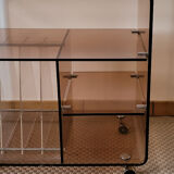 Design plexiglass hi-fi / TV cabinet