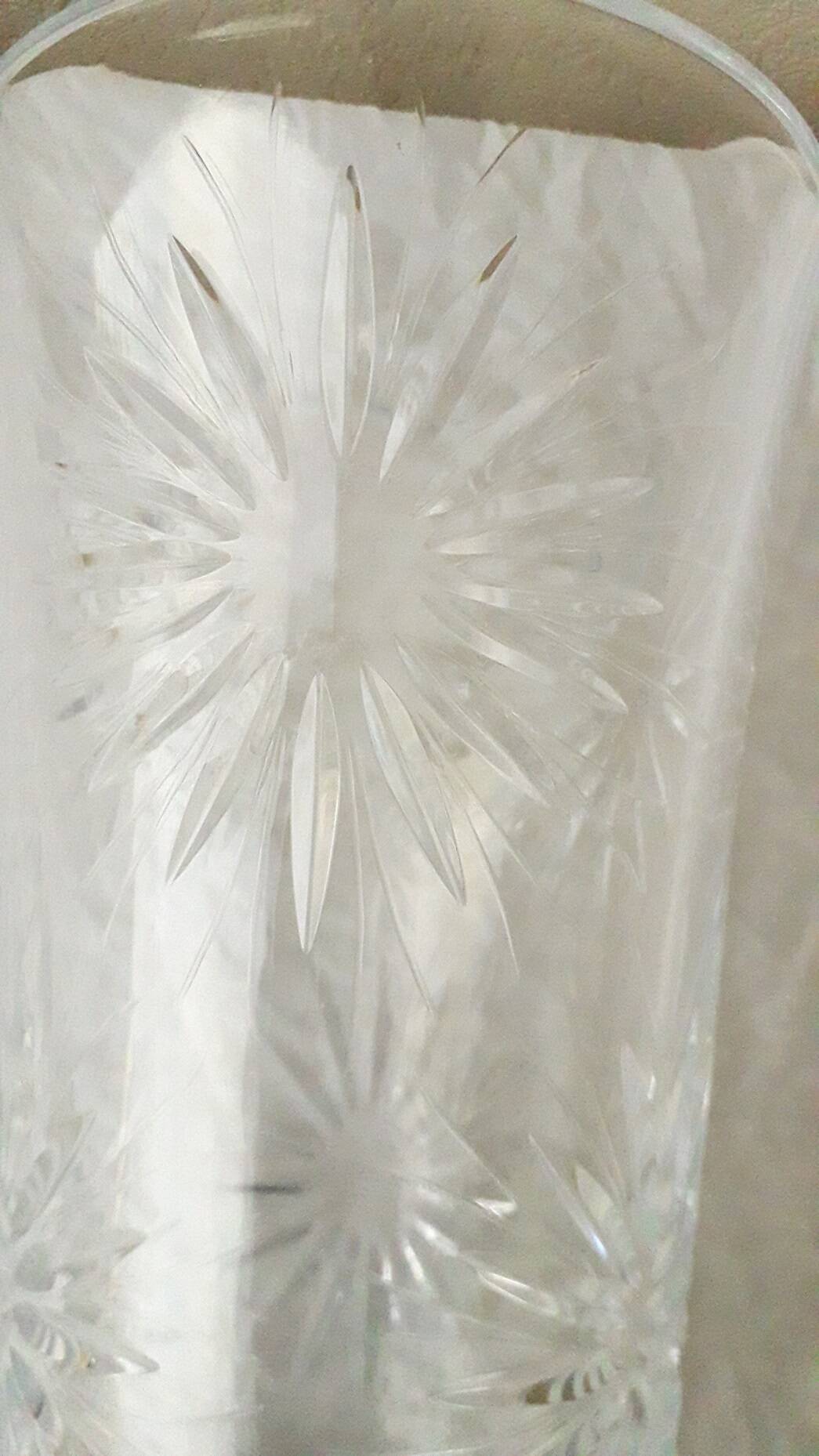 Vase en cristal