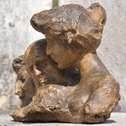 Agathon Léonard, Esquisse à trois têtes (vers 1910)