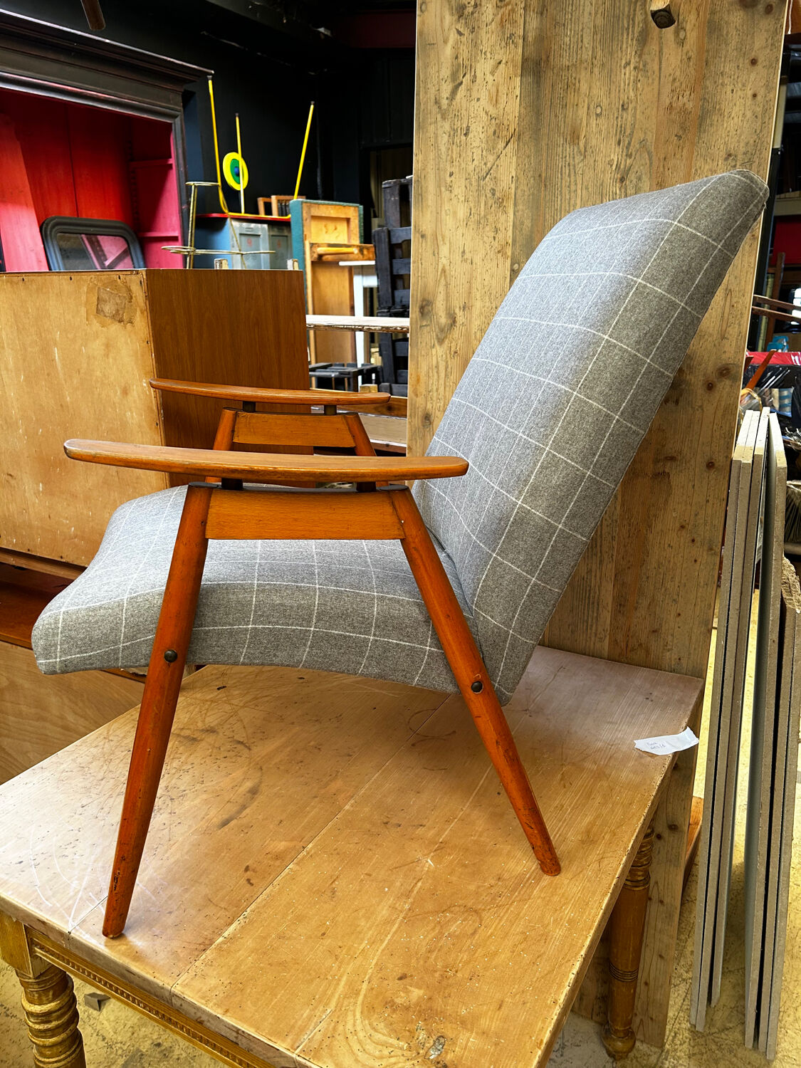 Pair of Czech armchair