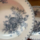 6 assiettes terre de fer 