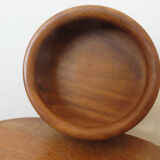 Scandinavian pocket empty, solid teak 60s 70s
