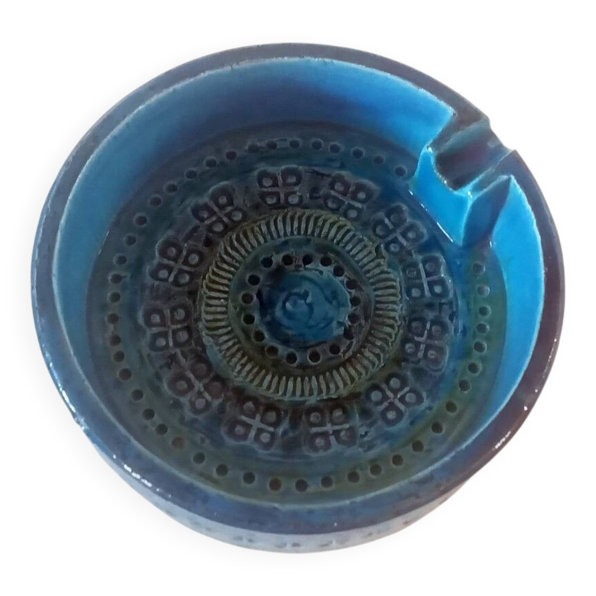 Cendrier italien Bitossi Rimini Blu