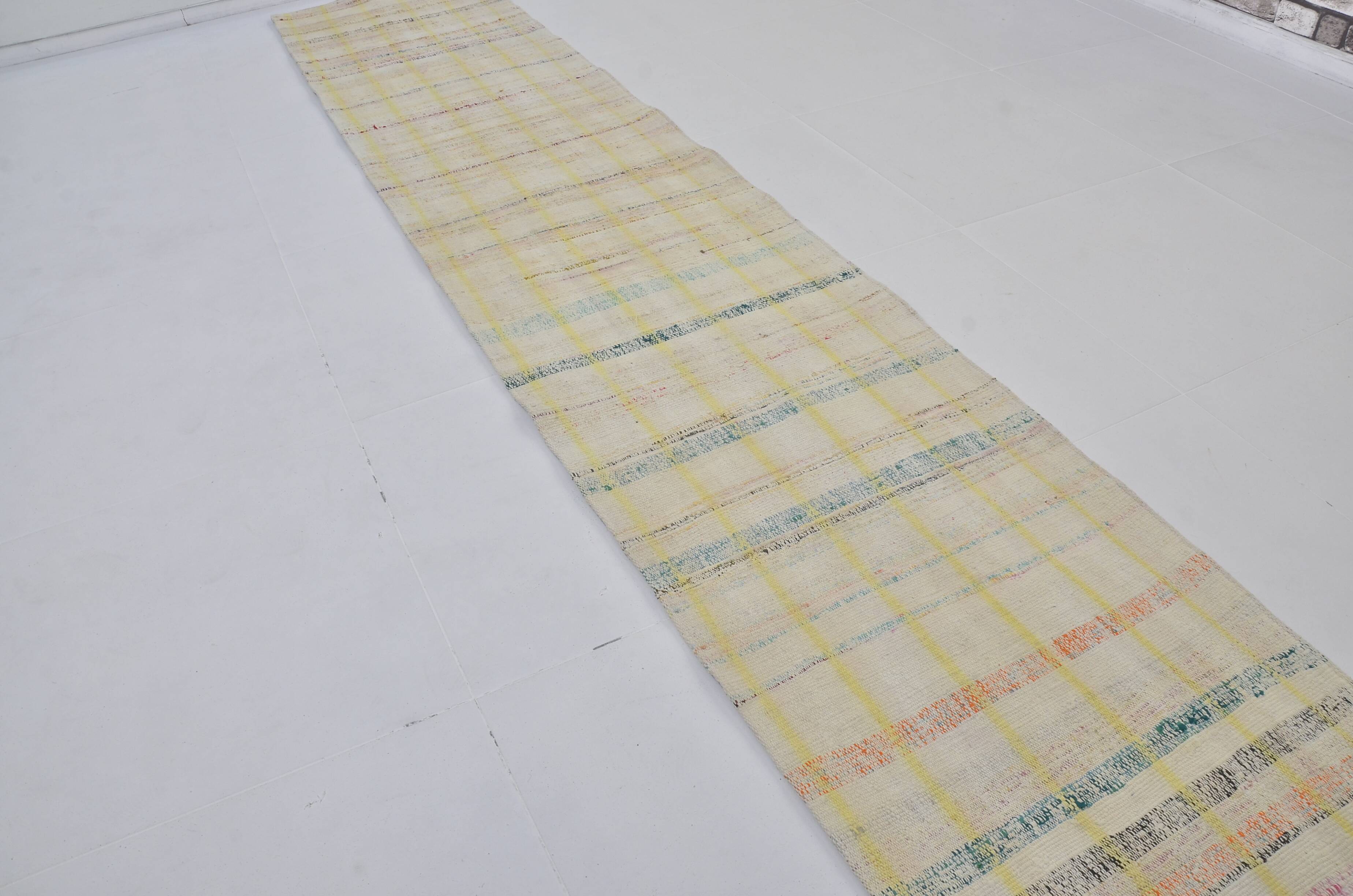 Very Long Turkish Vintage Kilim Carpet sku 3846