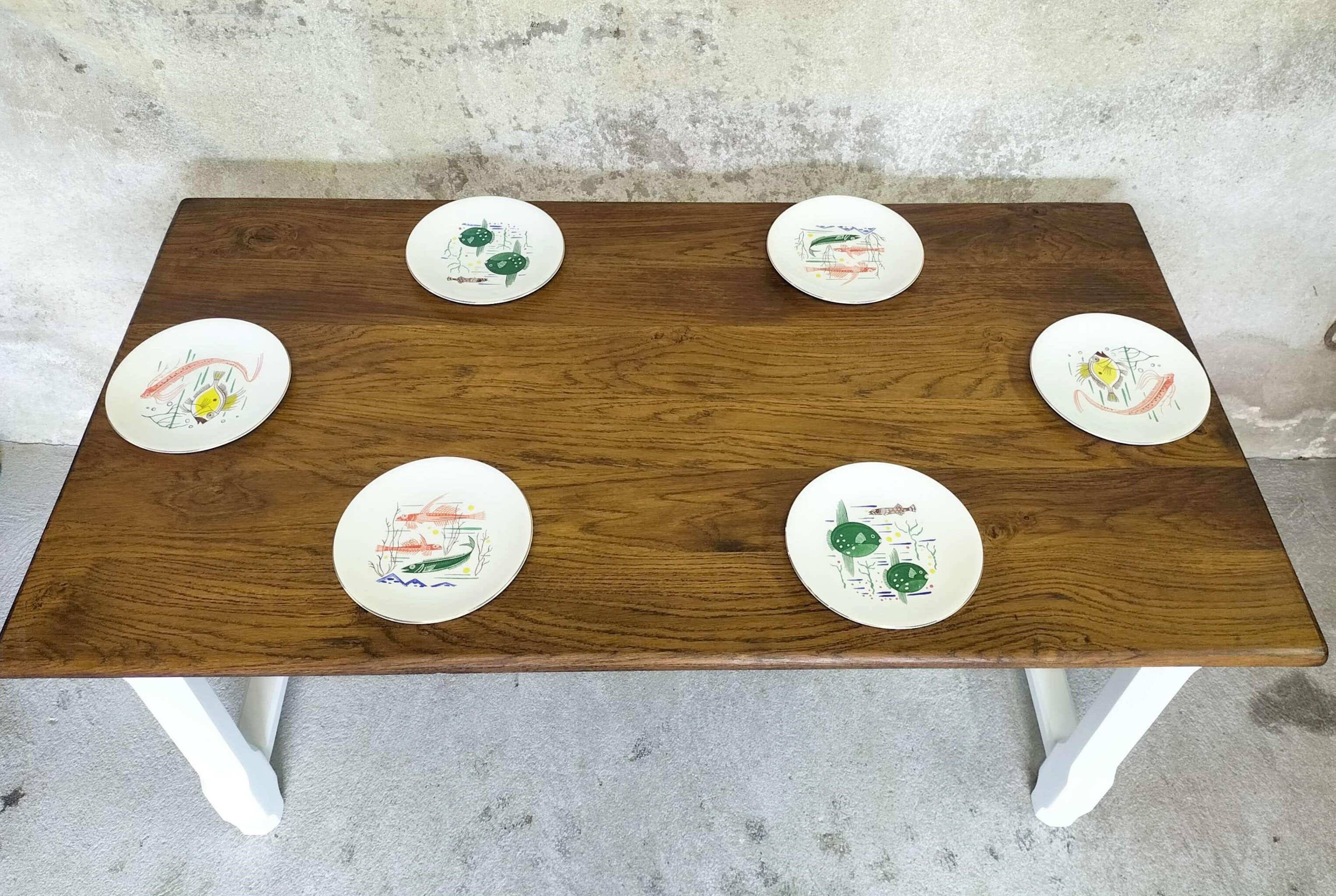 Table de ferme en bois massif