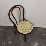 Chaise en bois courbé années 1970