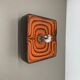 Cubic psychedelic pop art fat lava wall light by pan ceramics, germany, 1970