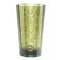 Mid-century modern vase, olive glass, Ząbkowice, Poland, 1970s