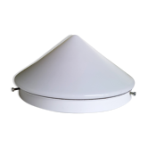 Plafonnier Bauhaus design suisse Optelma space age ufo