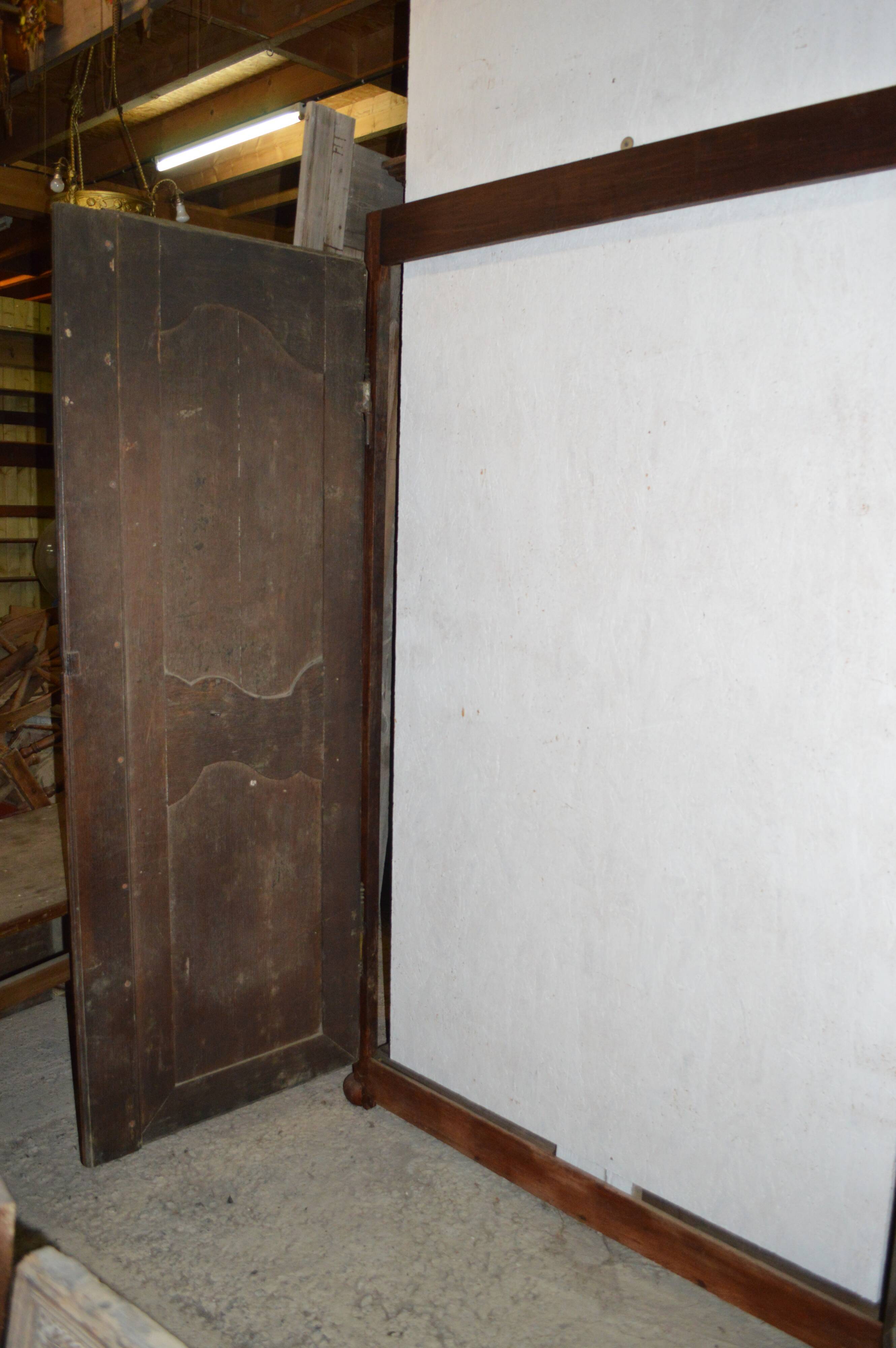 Façade de placard en chêne