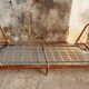 Banquette lit en rotin