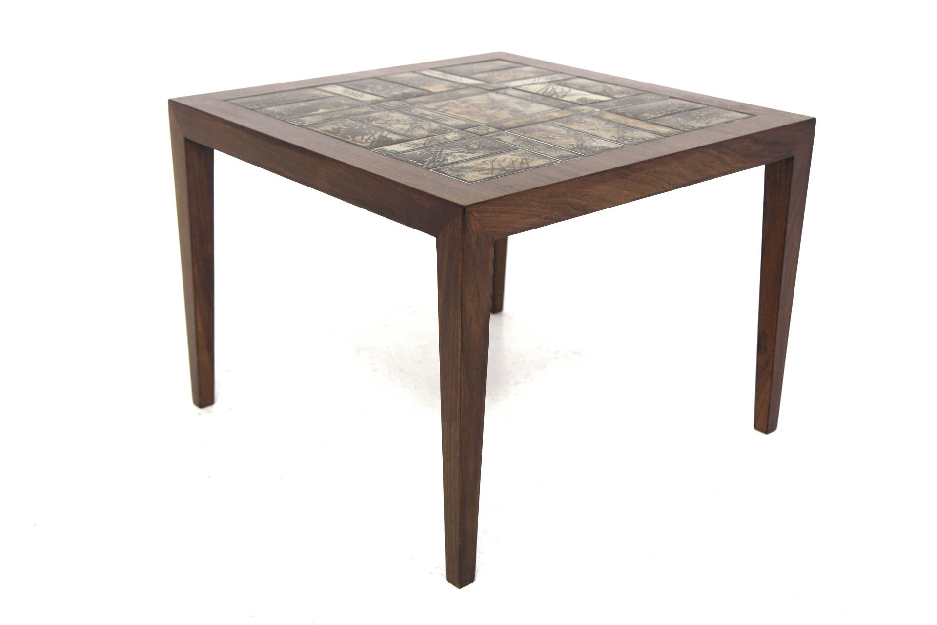 Rosewood side table, Severin Hansen, Haslev Møbelfabrikk, Denmark, 1960