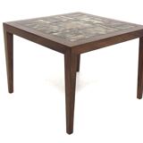 Rosewood side table, Severin Hansen, Haslev Møbelfabrikk, Denmark, 1960