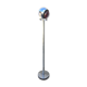 Lampadaire boule sur pieds en métal chromé, année 60/70