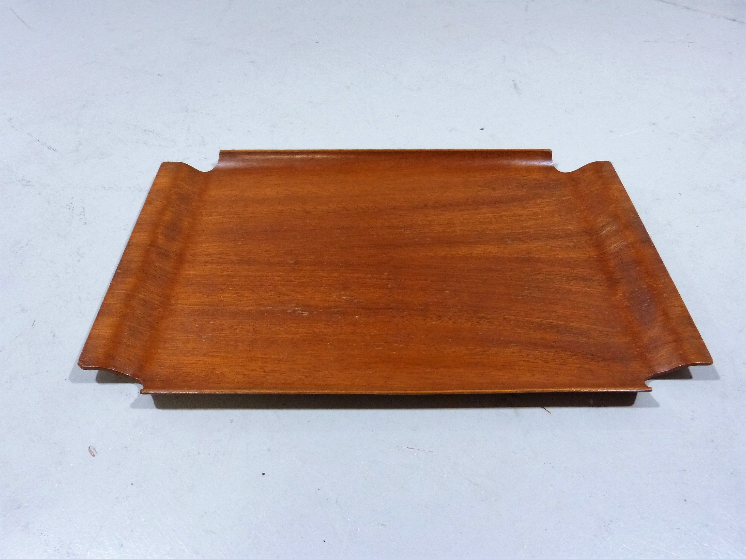 Teak Wooden Serving Tray 1960's