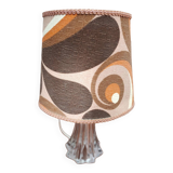 Vintage lamp, 70s lampshade