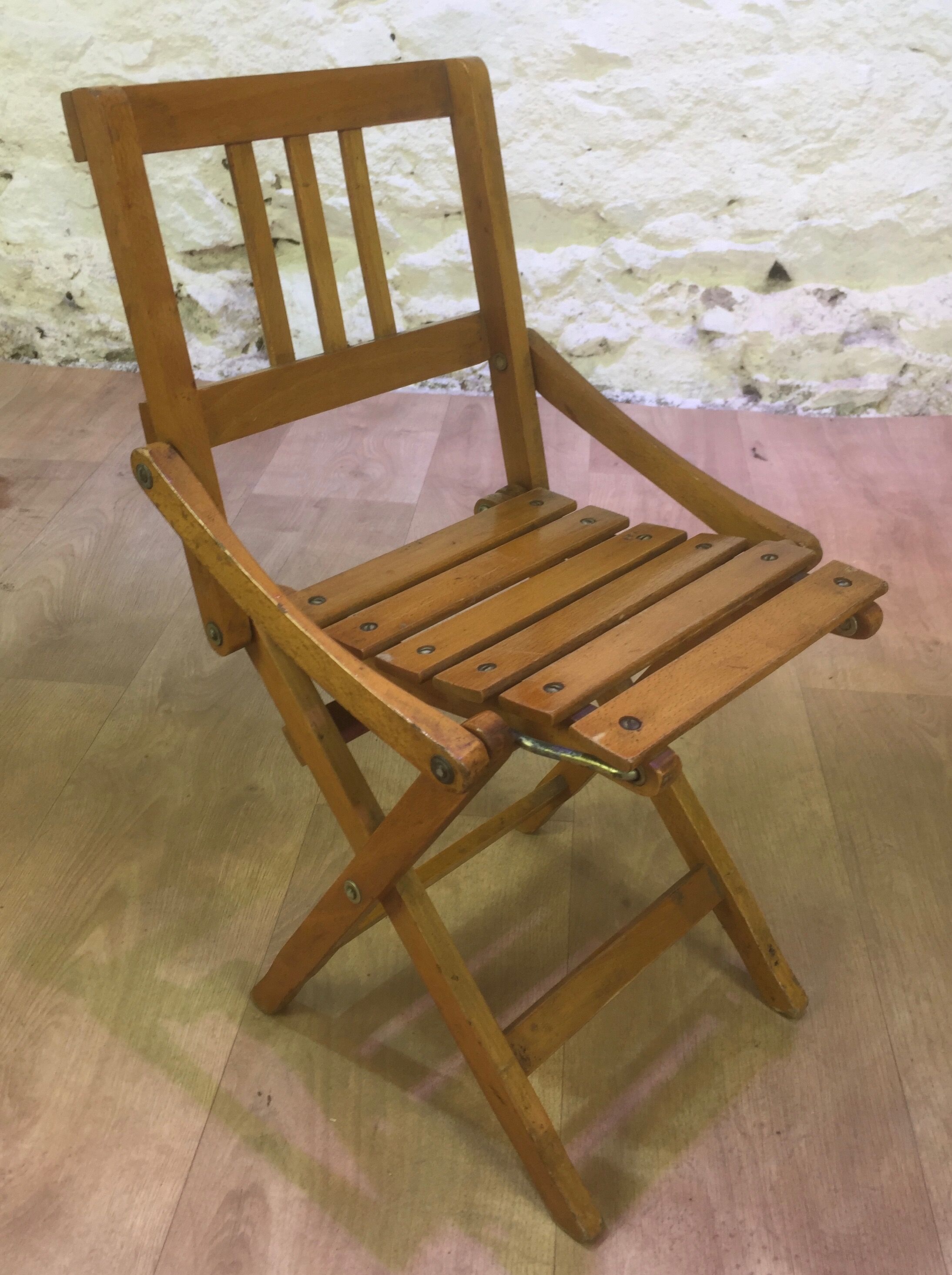 folding chair for children by fratelli reguitti, italy
