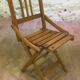 folding chair for children by fratelli reguitti, italy