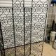Wrought iron screen