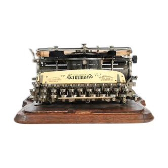 Hammond typewriter circa 1905