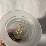 Art deco torchiere wall light