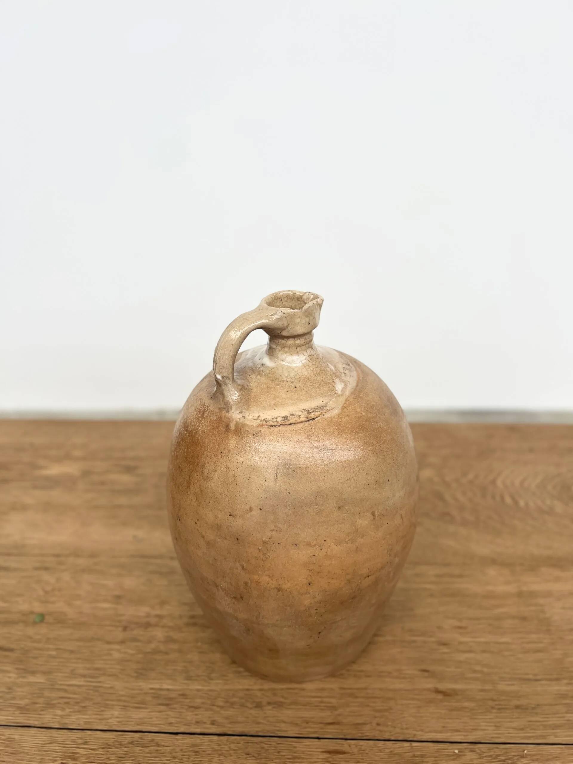Antique ochre jar