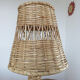 Scandinavian 70s rattan lamp