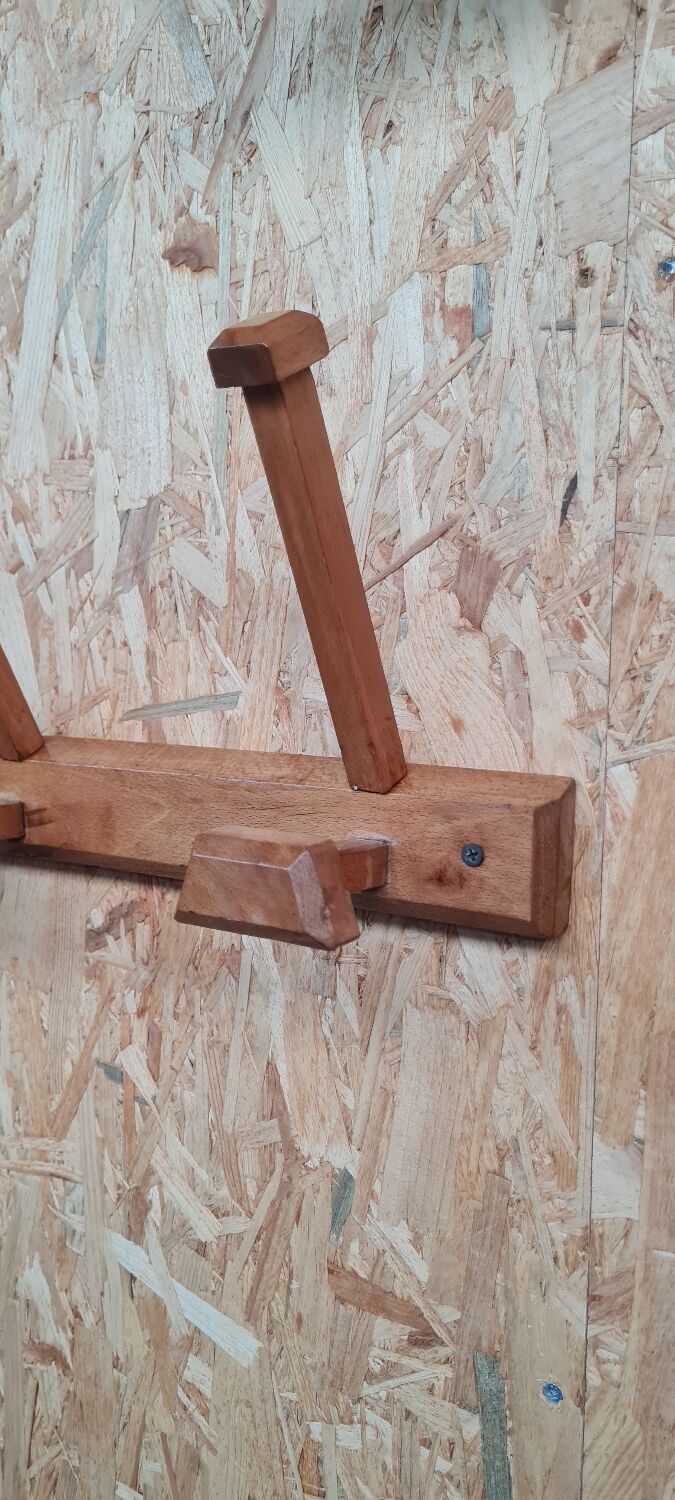 Baumman wooden coat rack