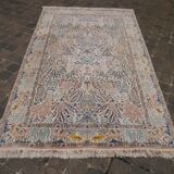 Oriental Persian carpet handmade vintage Dwarf