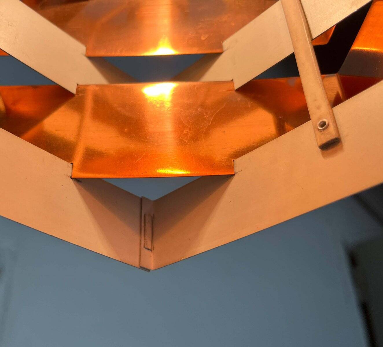 Modern Dutch Star Suspension Mid-Century by J.J.M. Hoogervorst for Anvia, 1960s