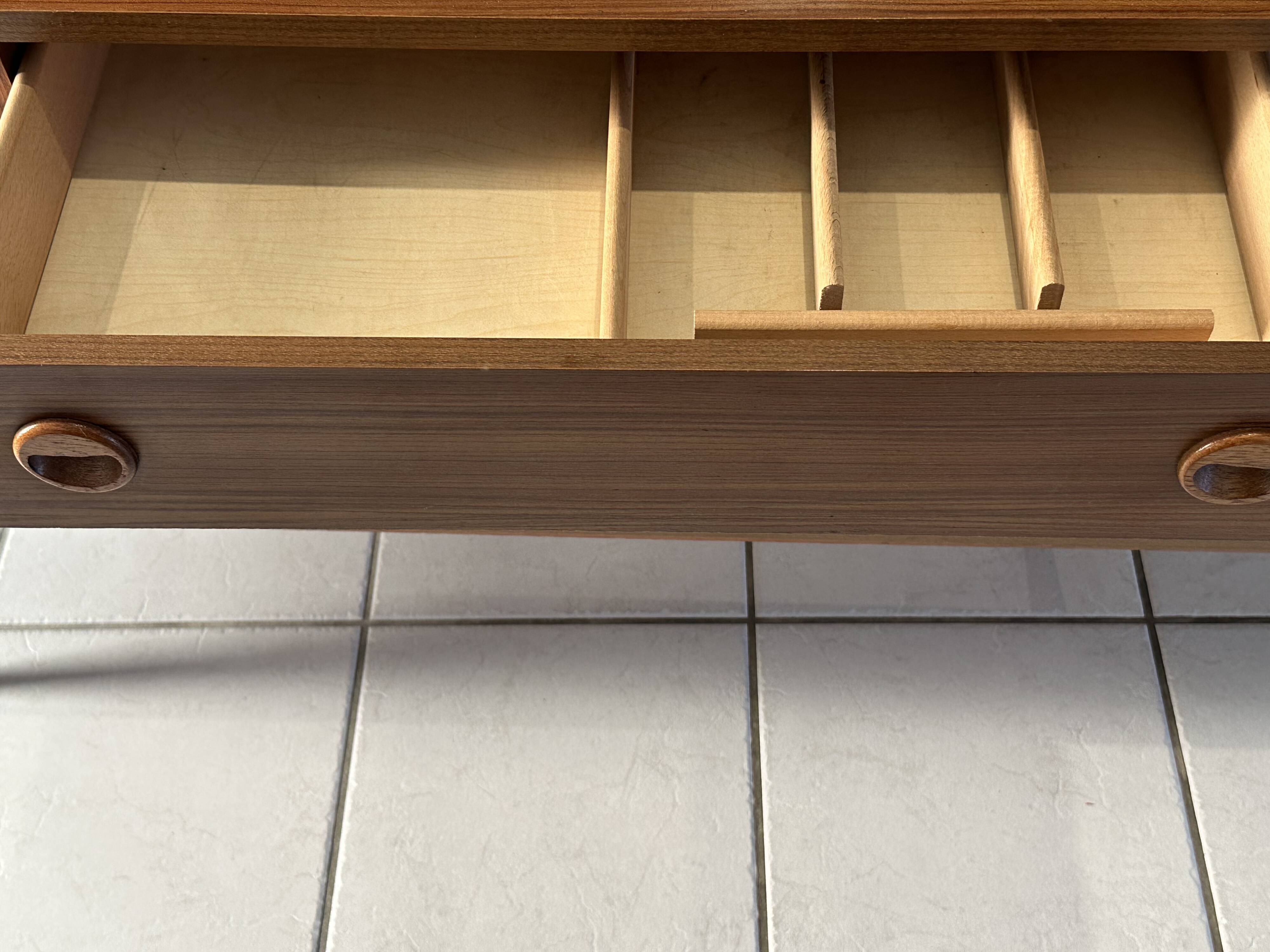 Vintage 1960s Scandinavian-style sideboard