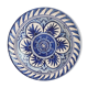 Decorative plate blue and white décor