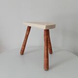 Vintage tripod stool from the 60s/70s