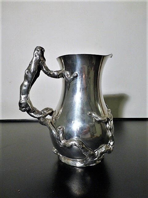 Jug in tin pascal morabito. twentieth century