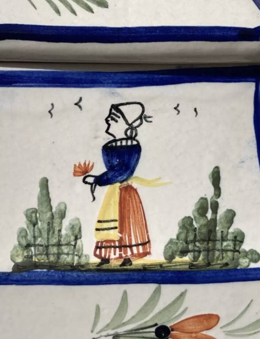 Breton ceramic teapot