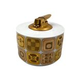 Mid-century porcelain table lighter, Bjorn Wiinblad for Rosenthal, 1970s
